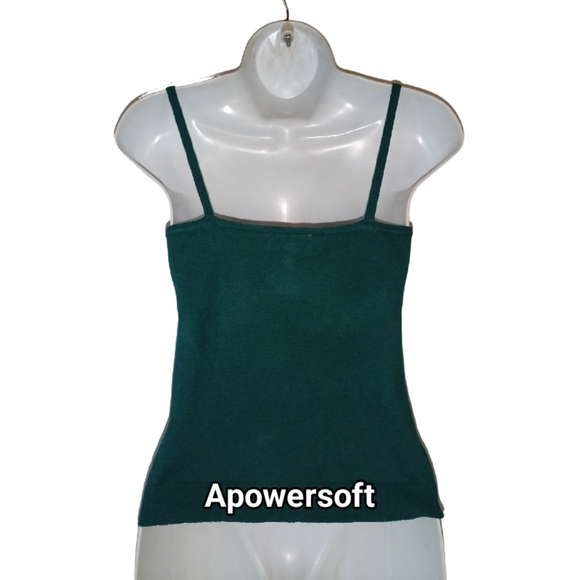 Emerald V-Neck Women Knit Cami - Picture 5 of 5